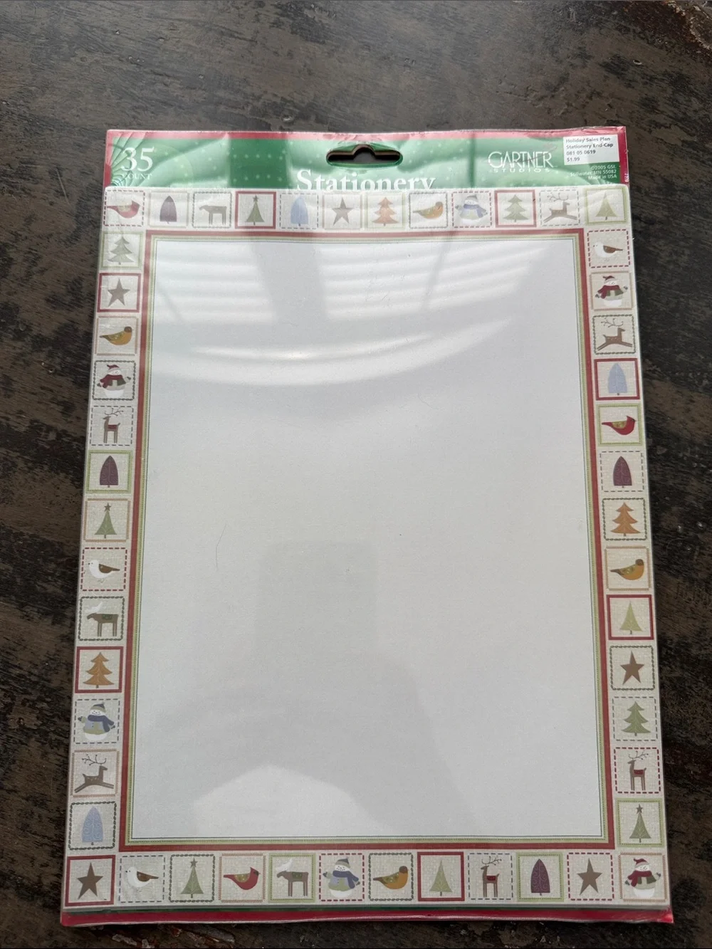 Lot of 10 Packages Themed Stationary Collection 8.5 x 11 inch
